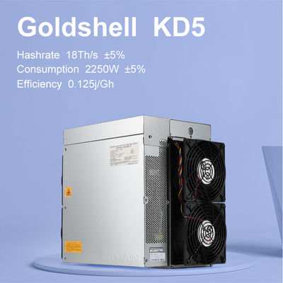12KGS Goldshell KD5 18TH/S 2250W Kadena Miner